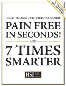Pain Free in Seconds/7 Times Smarter